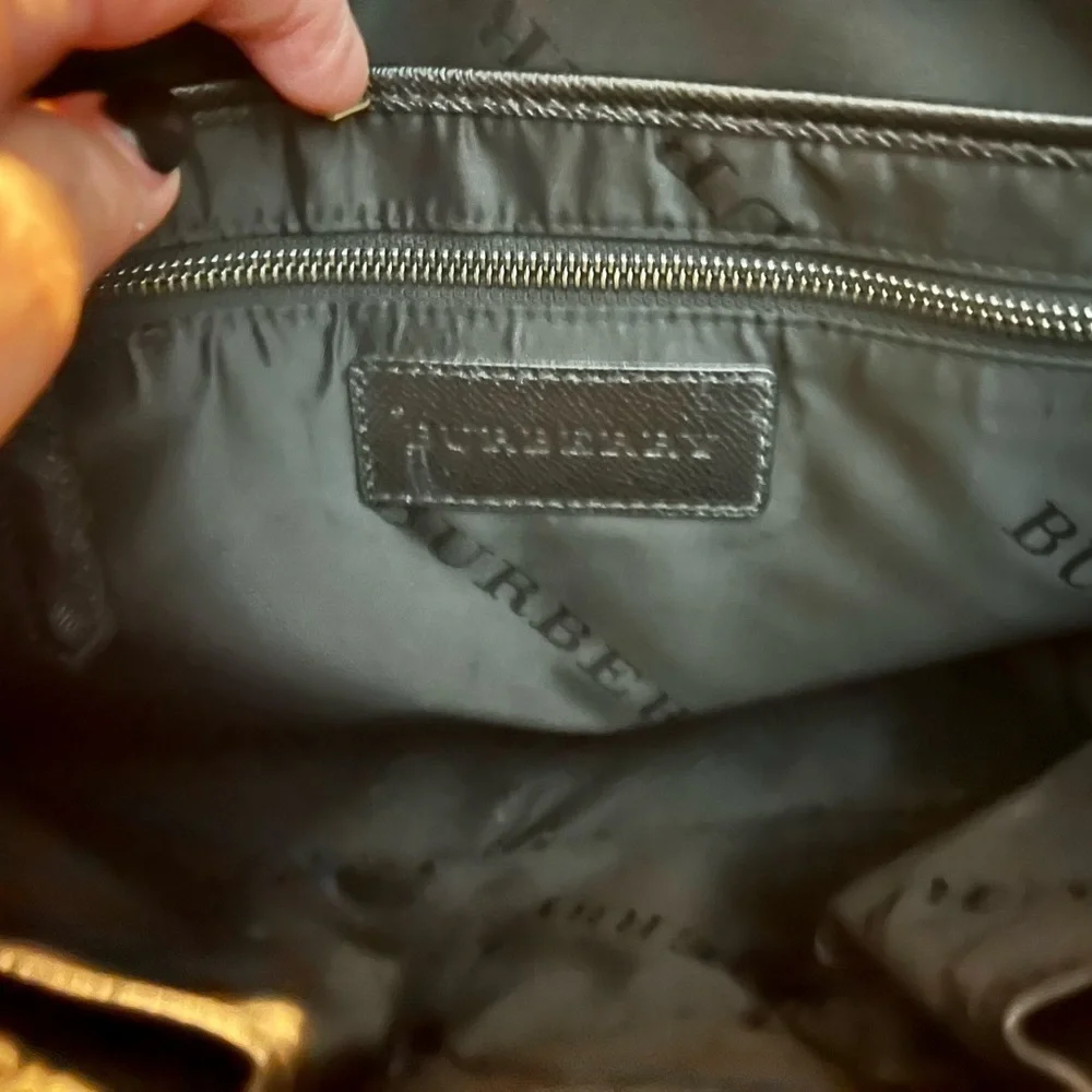🔥🔥Authentic Burberry Laptop Bag Burberry London Nylon Newburg Small Briefcase